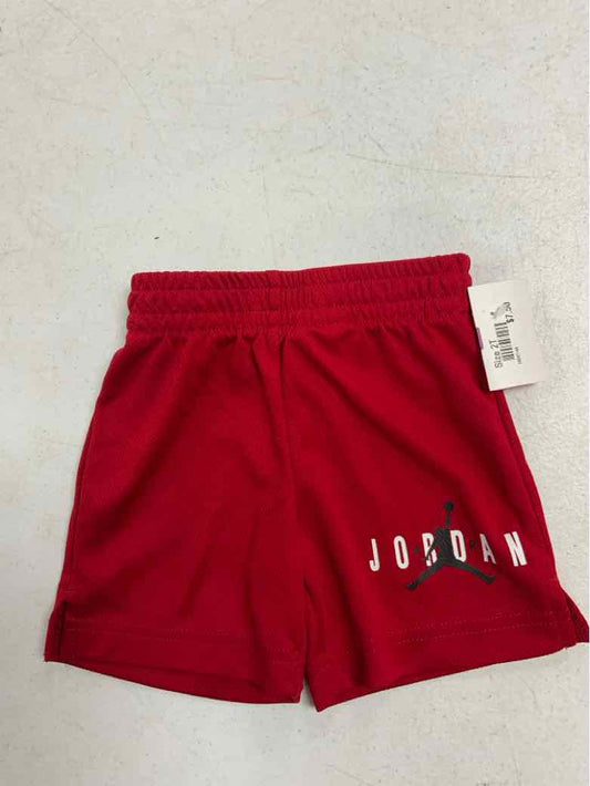Jordan (B) Red Toddler Size 2T Boys ShortAthletic