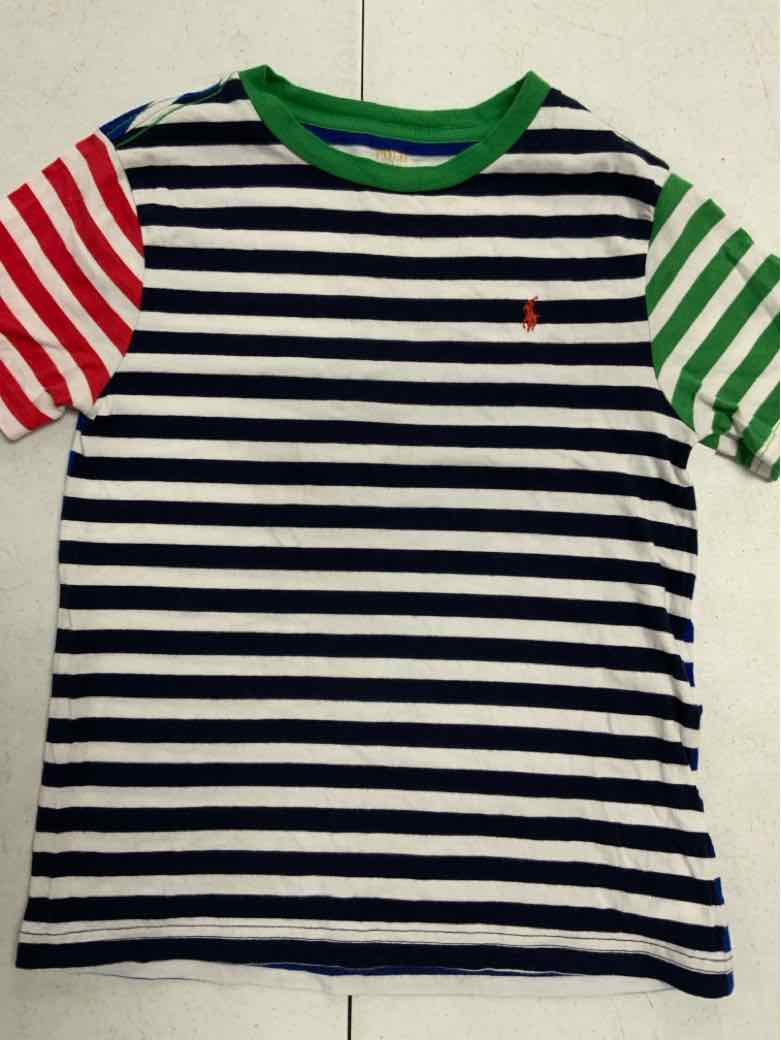 Polo Ralph Lauren (A) Navy Youth Size 7 Boys SSTop