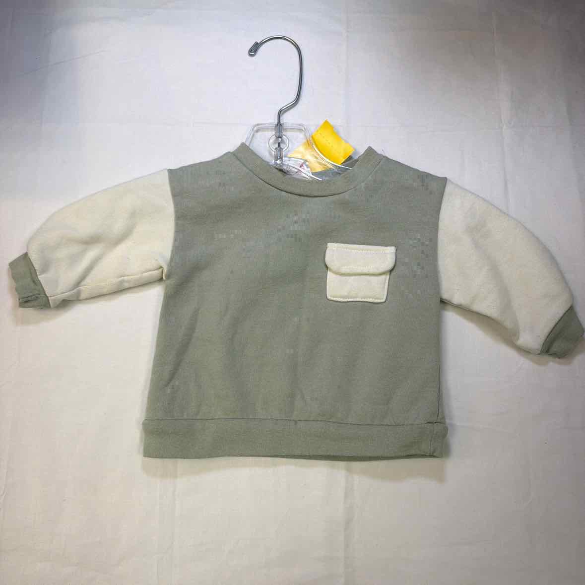 Chick Pea (B) Green Infant Size 9 MO Boys LSTop