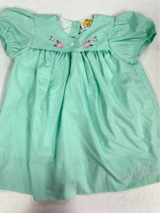 the yellow lamb Blue Toddler Size 4 Girls CasualDress
