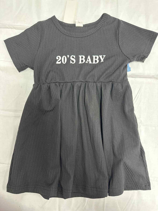 SHEIN Black Infant Size 24 MO Girls CasualDress