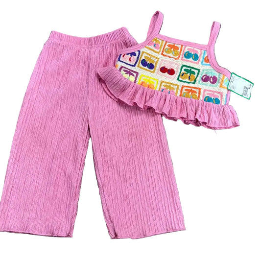no  brand Pink Infant Size 18 MO Girls 2PC Casual