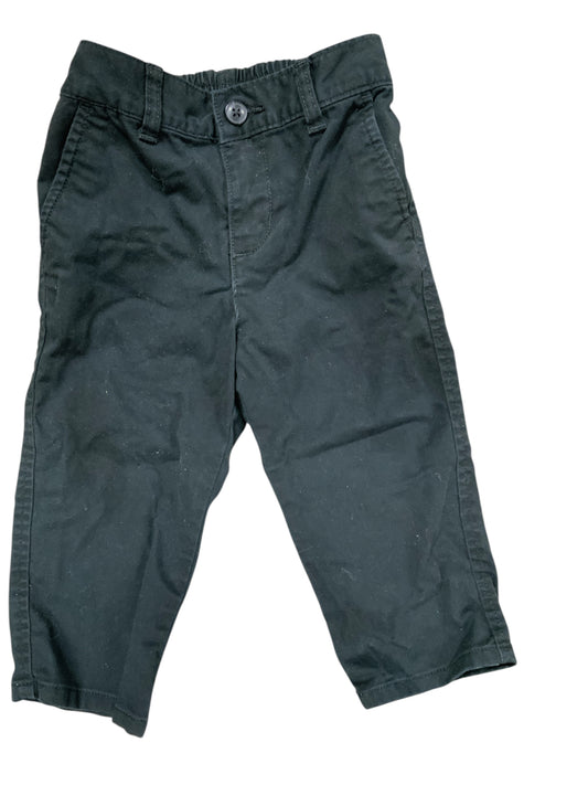 Ralph Lauren (A) Black Infant Size 12 MO Boys PantChino