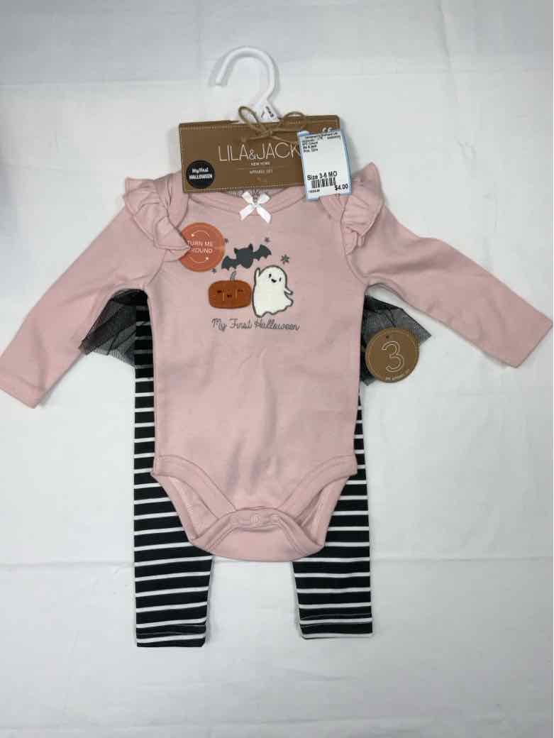 lila & jack Pink Infant Size 3-6 MO Girls 3PC Casual