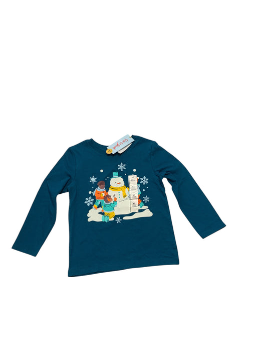 Cat and Jack (D) Blue Toddler Size 4T Boys LSTop