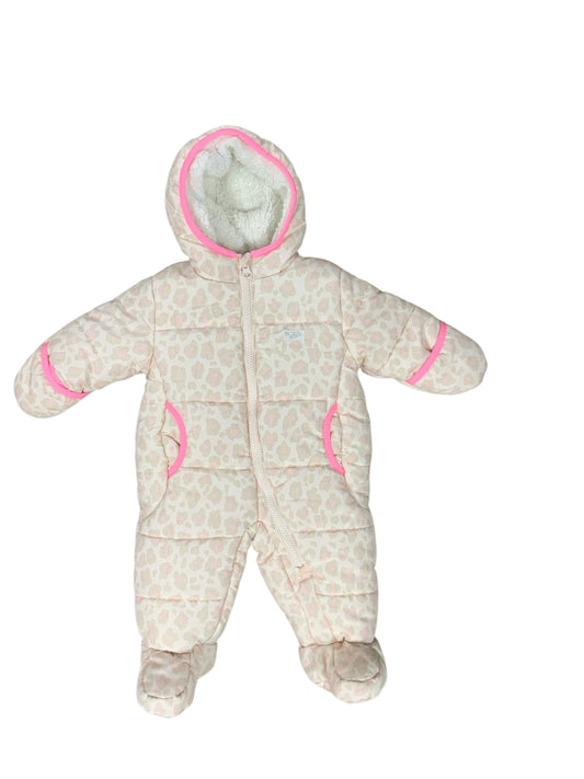 OshKosh BGosh Cream Infant Size 6 MO Girls 1PC Snowsuit