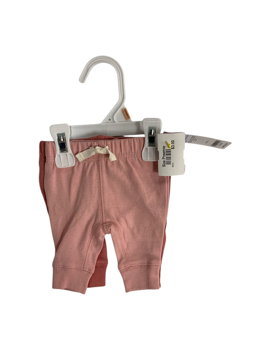 Carters (C) Pink Infant Size Preemie Girls BasicLeggings