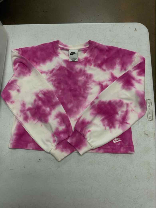 Nike (B) Pink Youth Size 8 Girls Sweatshirt