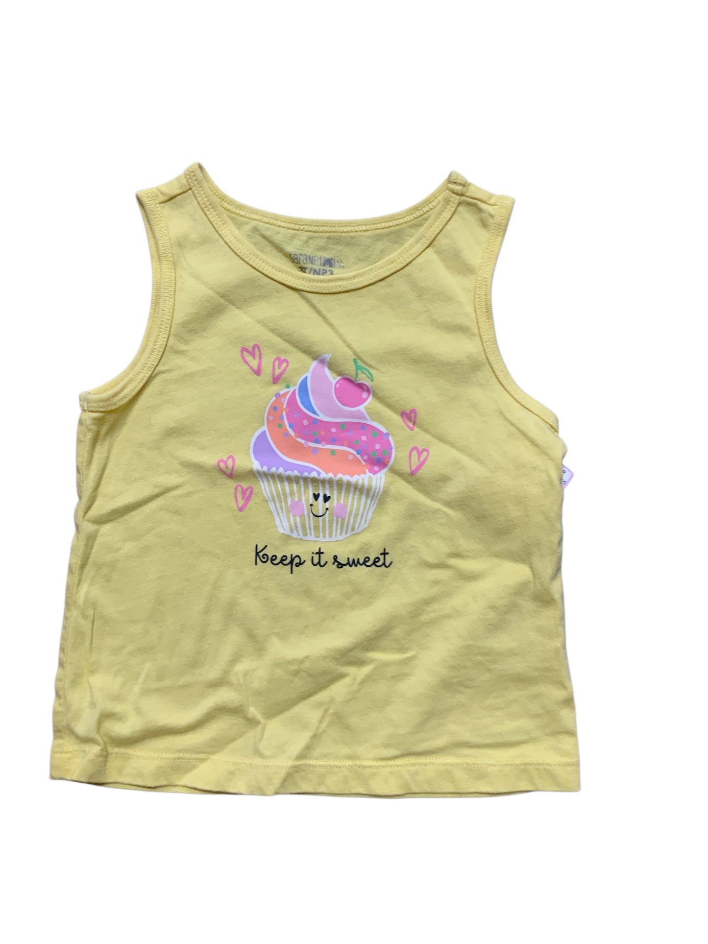 Garanimals (E) Yellow Toddler Size 3T TankTop