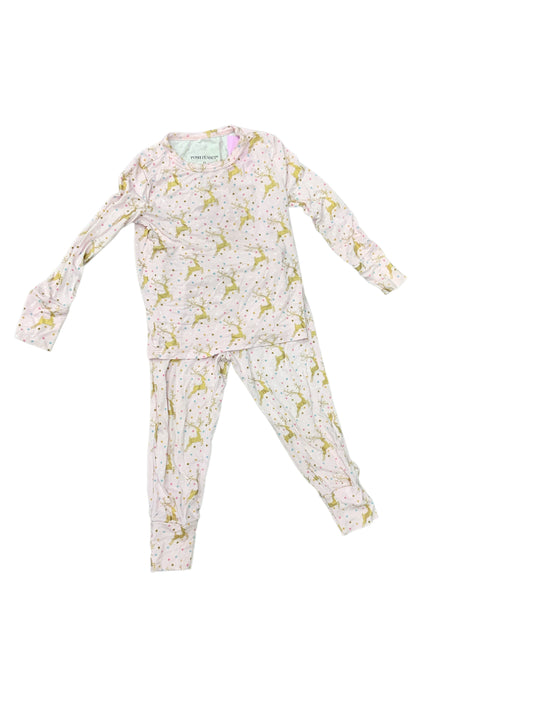 Posh Peanut (A) Pink Toddler Size 2T Girls 2PCSleepwear