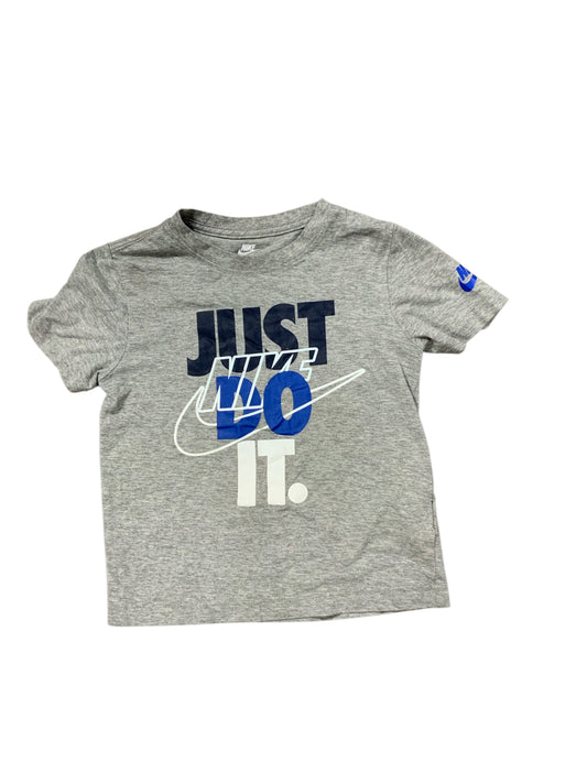 Nike (B) Gray Youth Size 7 Boys SSTop