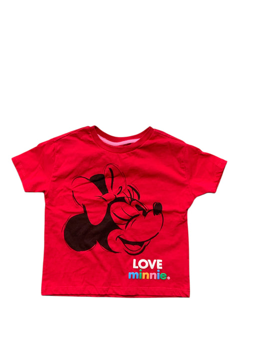 Disney (B) Red Toddler Size 4 SSTop