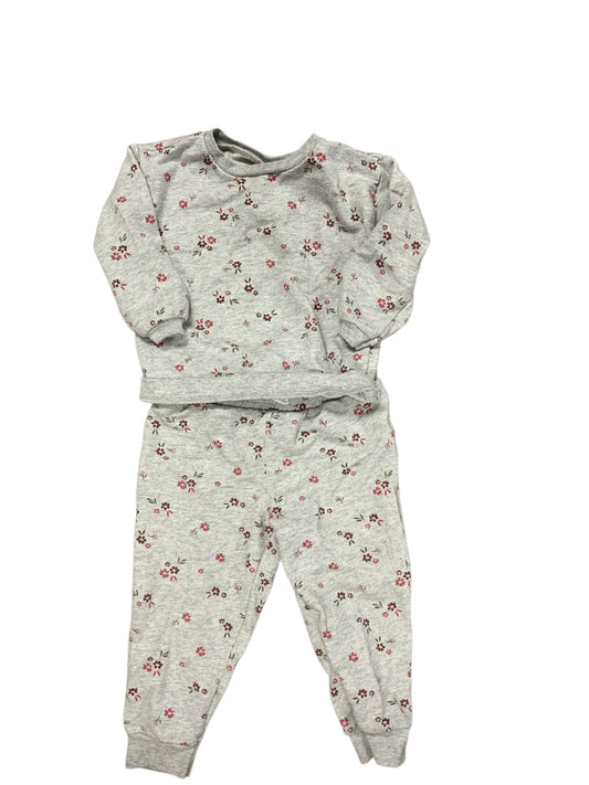 Simple Joys by Cartes Gray Infant Size 18 MO Girls 2PC Casual