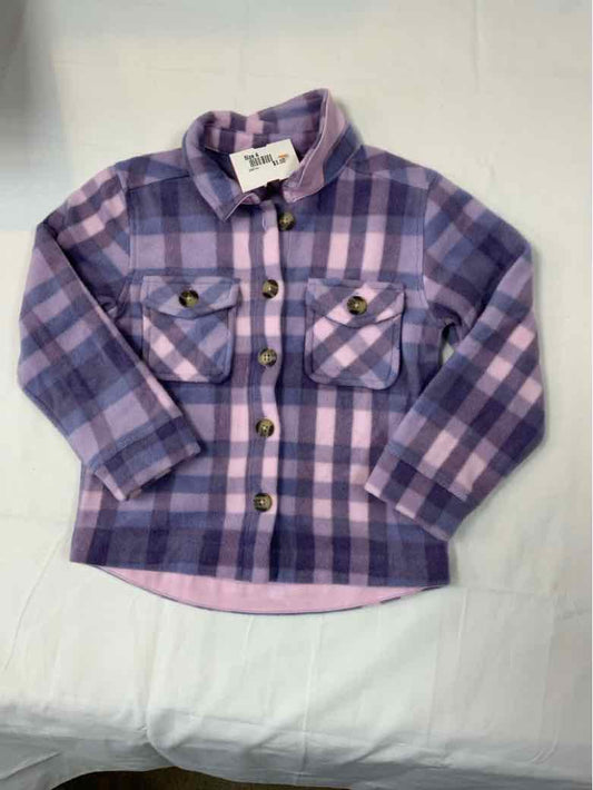 pekkle Purple Toddler Size 4 Girls SweaterLight