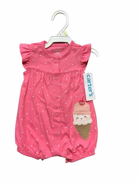 Carters (C) Pink Infant Size 3 MO Girls 1PC Casual