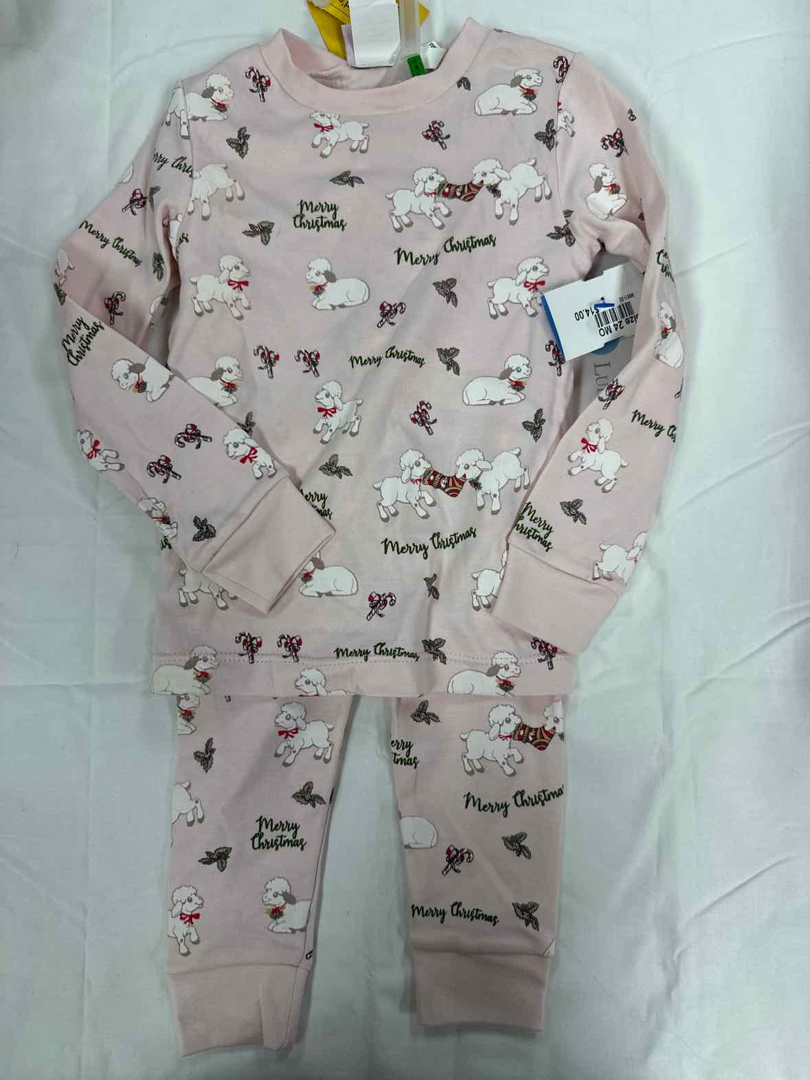 lullaby set Christmas Infant Size 24 MO Girls 2PCSleepwear