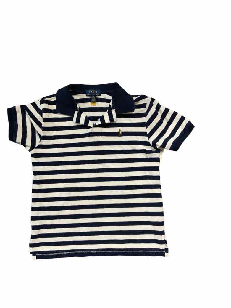 Polo Ralph Lauren (A) Navy Youth Size 14 Boys SSTop