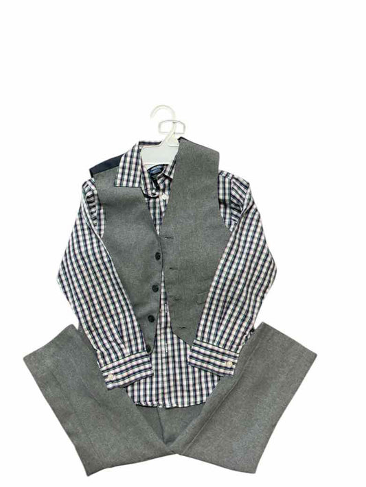 Izod (C) Gray Youth Size 8 Boys 2PCDressy