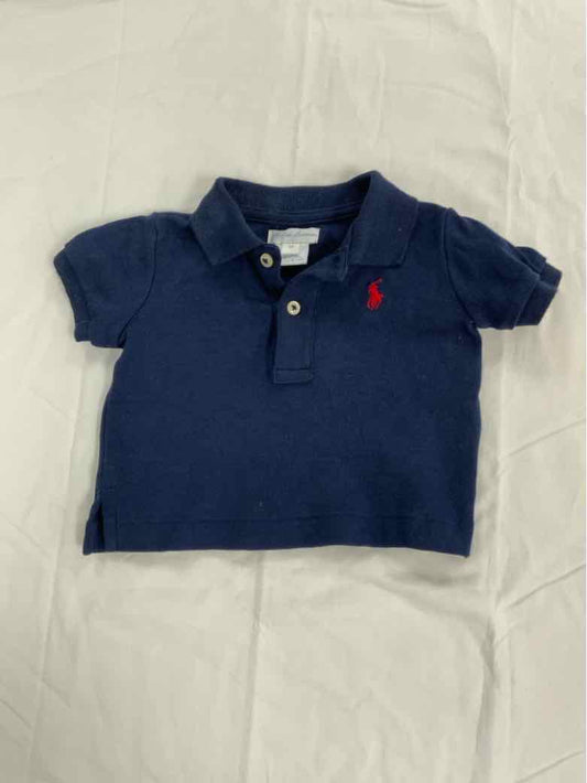 Polo Ralph Lauren (A) Blue Infant Size 3 MO Boys SSTop
