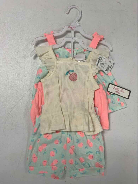 Little Lass (D) White Infant Size 18 MO Girls 3PC Casual