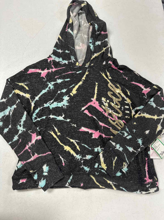 Justice (D) Black Youth Size 10 Girls Sweatshirt