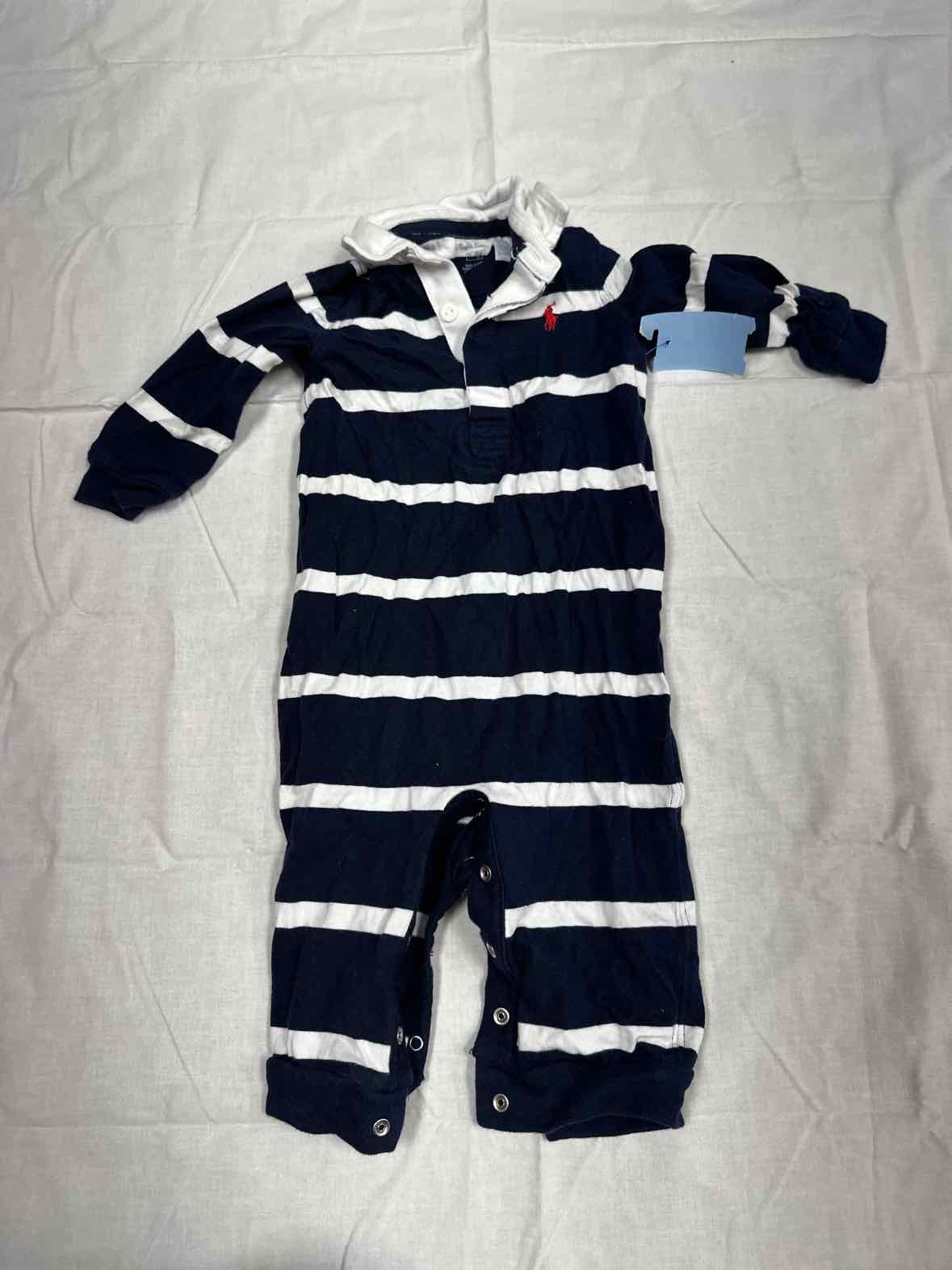Ralph Lauren (A) Navy Infant Size 9 MO Boys 1PC Casual