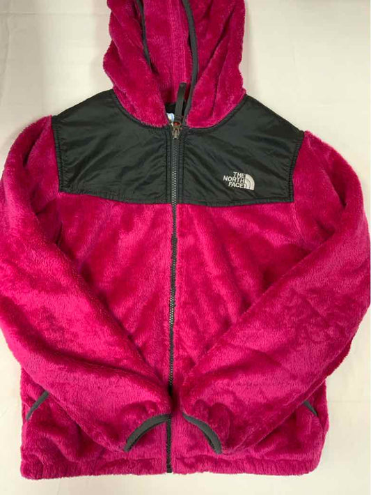 North Face (AA) Pink Youth Size 14 Girls Jacket Fleece