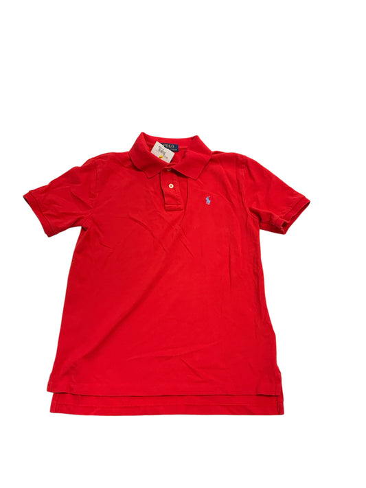 Polo Ralph Lauren (A) Red Youth Size 14 Boys SSTop