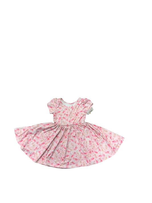 CHARLIE'S PROJECTS KIDS Pink Toddler Size 3T Girls CasualDress