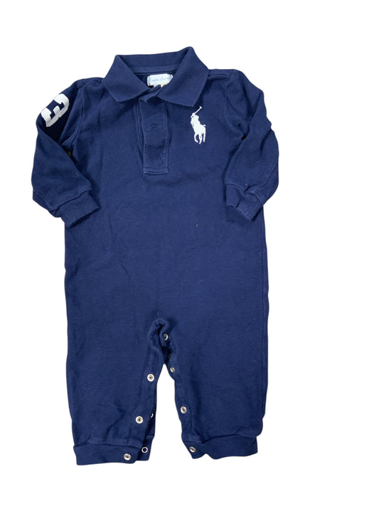 Ralph Lauren (A) Navy Infant Size 9 MO Boys 1PC Casual