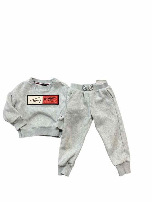 Tommy Hilfiger (B) Gray Toddler Size 3T Girls 2PCCasual