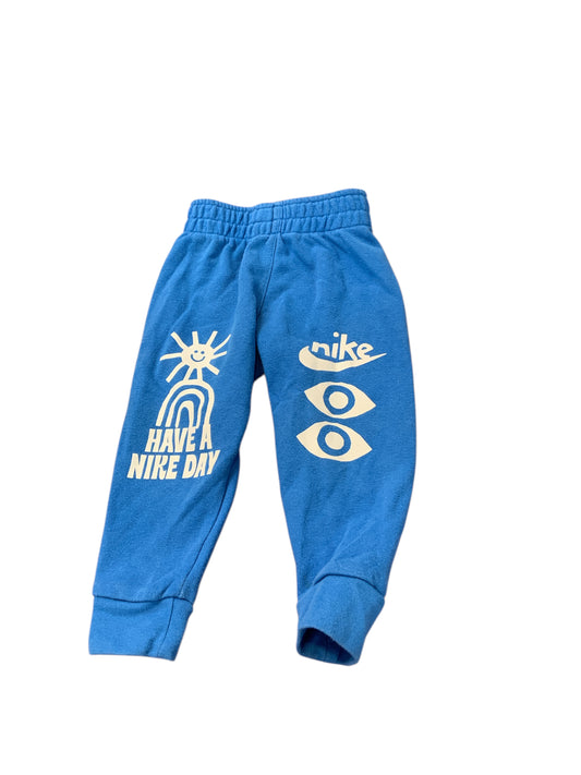 Nike (B) Blue Toddler Size 2T Boys PantBasic