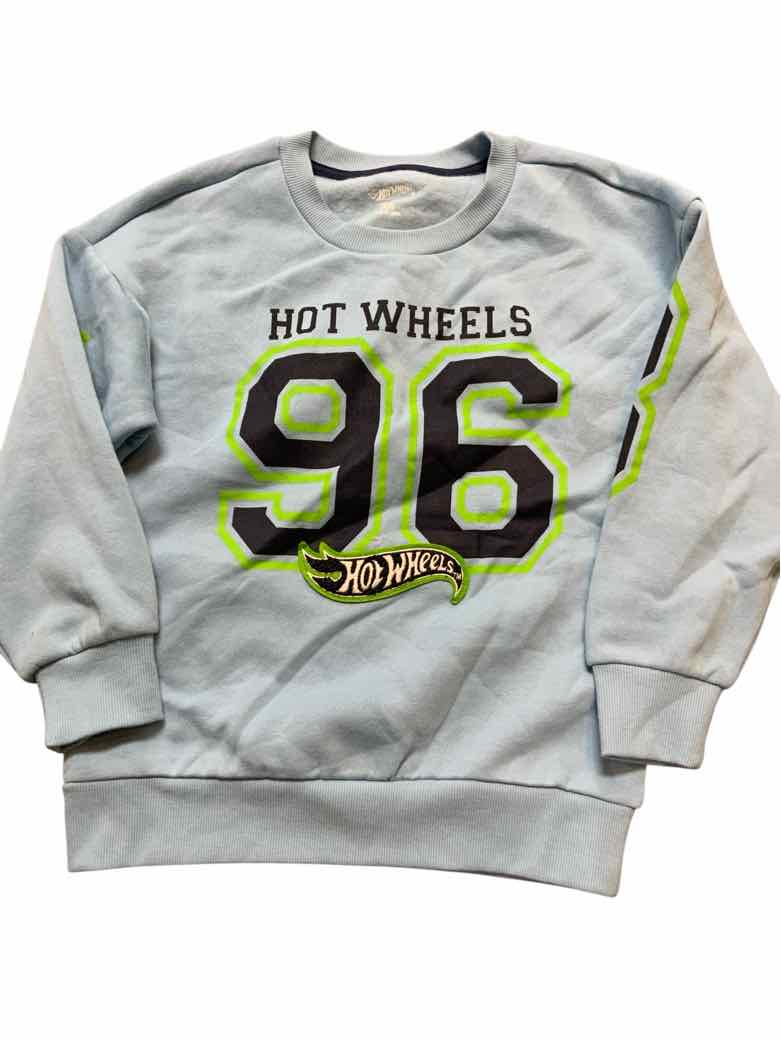 Hot Wheels Blue Youth Size 8 Boys Sweatshirt