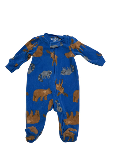 Carters (C) Blue Infant Size 0-3 MO Boys 1PCSleepwear