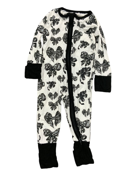 no brand Black Infant Size 0-3 MO Girls 2PCSleepwear