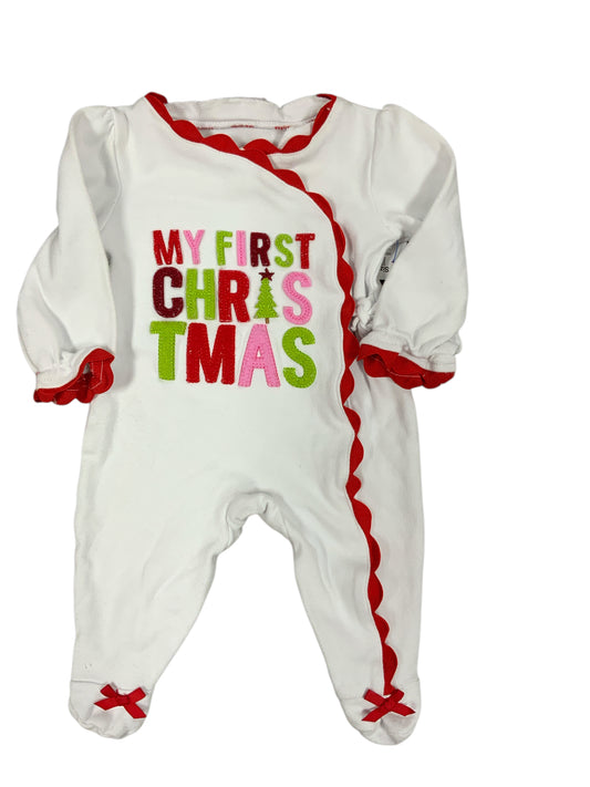 Mud Pie (B) Christmas Infant Size 0-3 MO Girls 1PC Casual