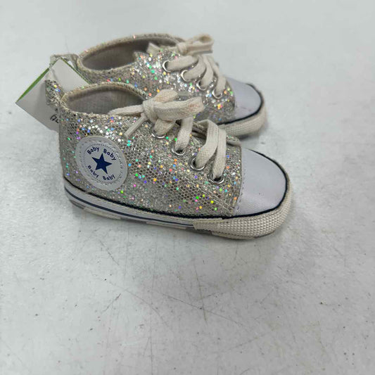 no  brand Gray Infant Shoe Size 2 (Infant) Girls Casual Shoes