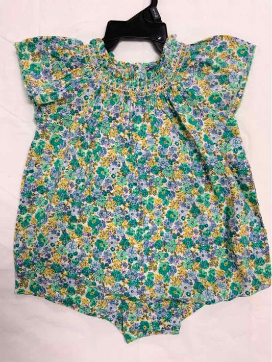 Old Navy (C) Green Infant Size 6 MO Girls 1PC Casual