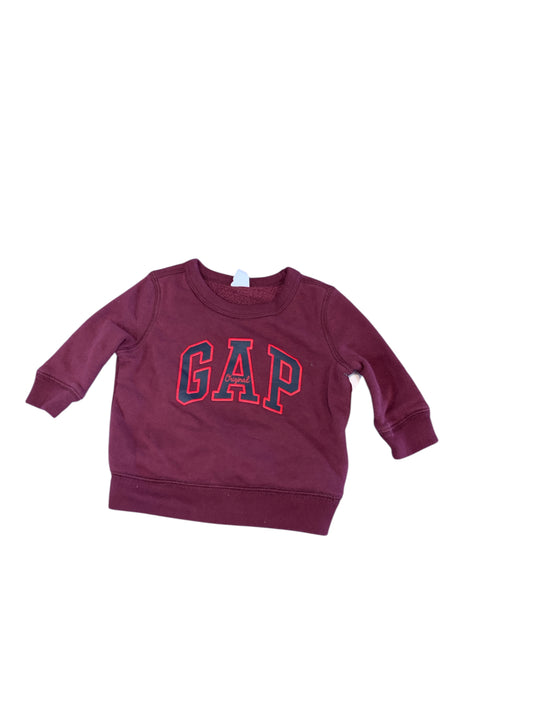Baby Gap (B) Red Infant Size 3-6 MO Boys LSTop
