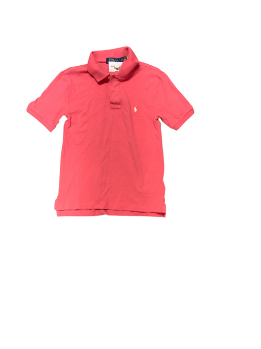 Polo Ralph Lauren (A) Orange Youth Size 12 Boys SSTop