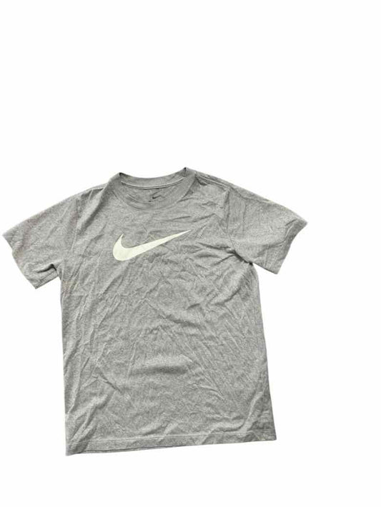 Nike (B) Gray Youth Size 14 Boys SSTop