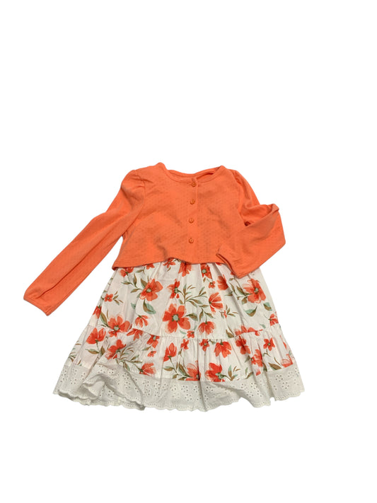 Tommy Bahama (C) Orange Toddler Size 3T Girls 2PCDressy