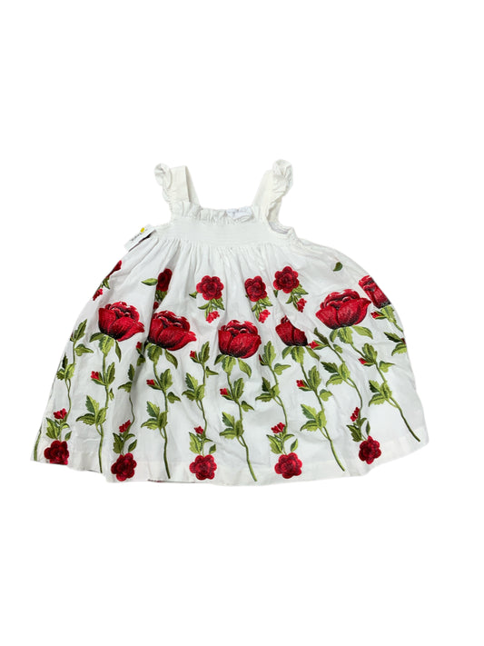 Edgehill Collection (A) White Toddler Size 3T Girls CasualDress