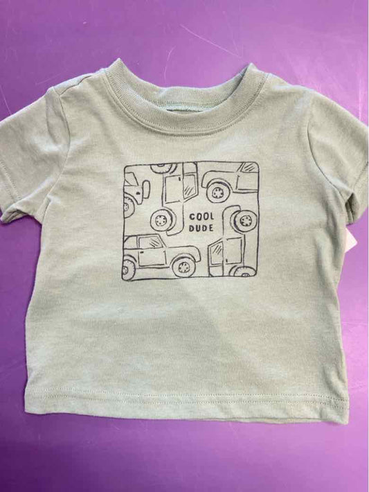 Carters (C) Green Infant Size 6 MO Boys SSTop