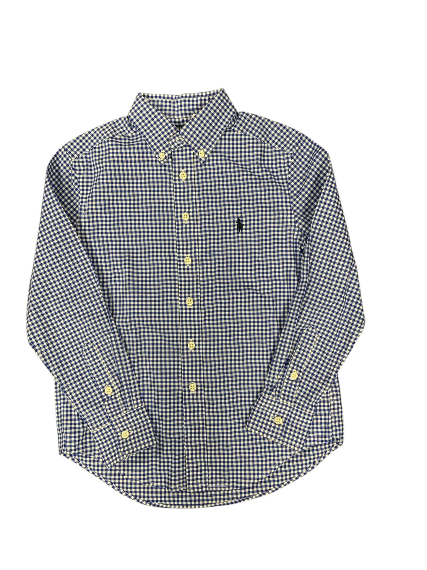 Polo Ralph Lauren (A) Blue Youth Size 8 Boys ButtondownLS