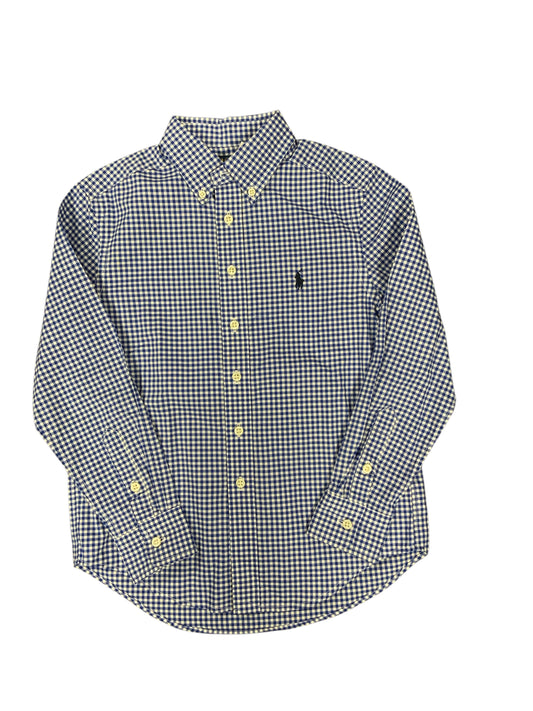 Polo Ralph Lauren (A) Blue Youth Size 8 Boys ButtondownLS