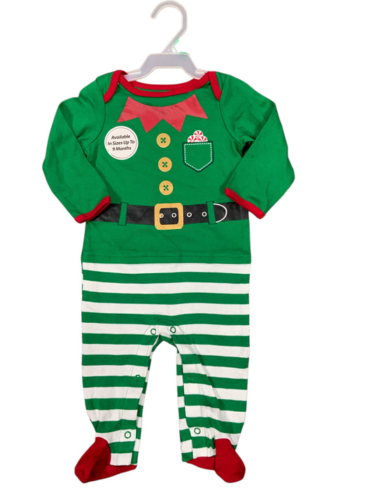 Holiday Time (D) Green Infant Size 9 MO Boys 1PCSleepwear