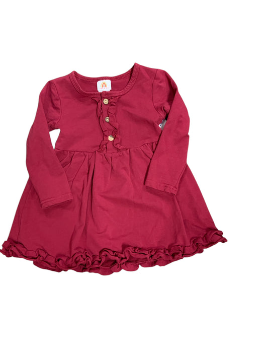 abby & evie Red Toddler Size 2T Girls CasualDress