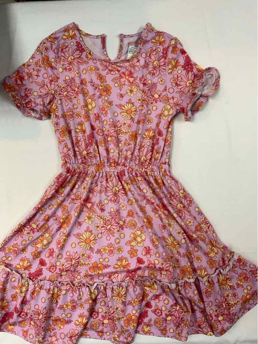 BCBGirl (A) Pink Youth Size 7-8 Girls CasualDress