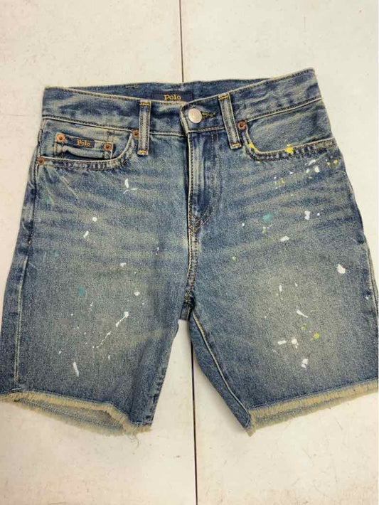 levis Blue Youth Size 10 Boys ShortDenim